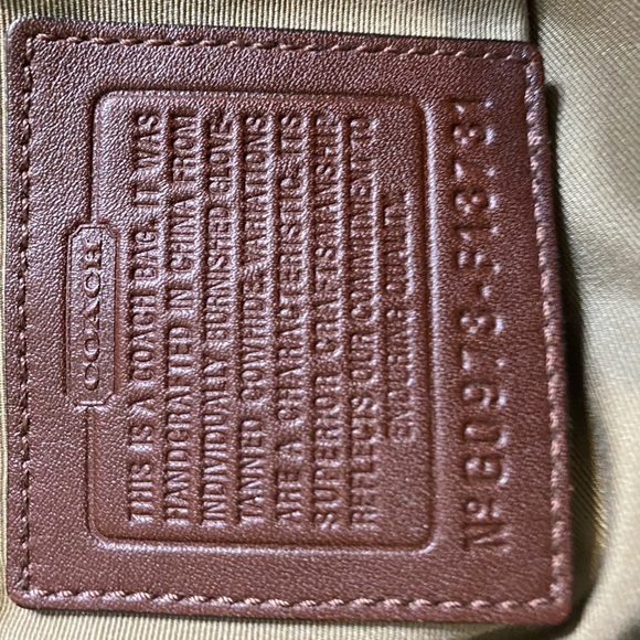 Beautiful brown Coach purse - Picture 8 of 11